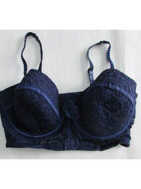 ADORE ME Blue Lace Bra - 40D